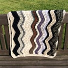 Crochet Ripple Blanket 