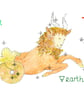 Astrology star sign Capricorn print - Image 1