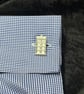 Tardis cufflinks - Hand cast Pewter - Image 1