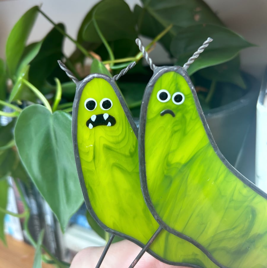 Slug Plant Pot Pal - Panicked Slug