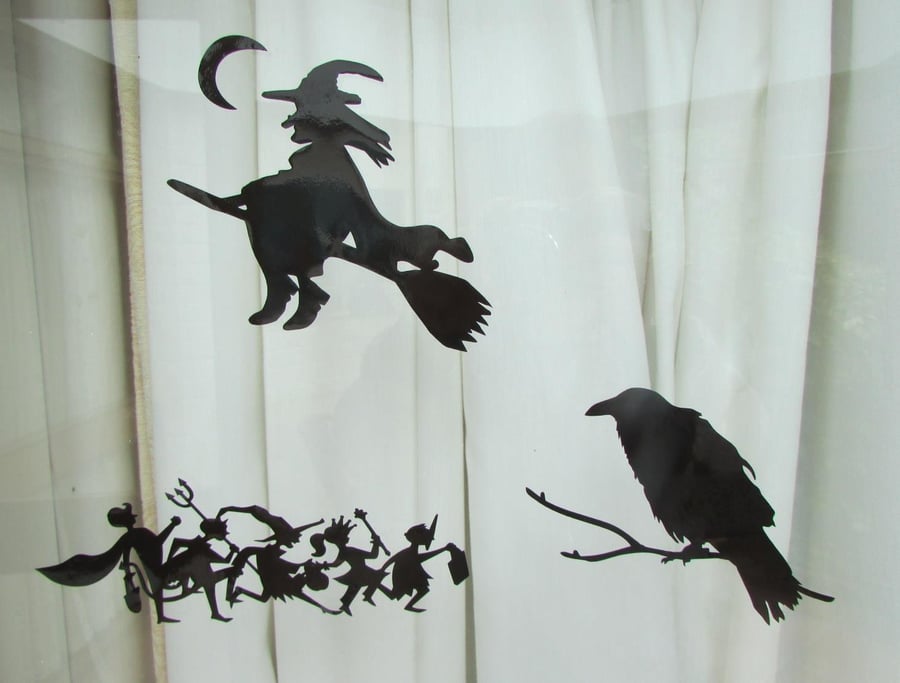 Halloween Vinyl Cling Window Decoration