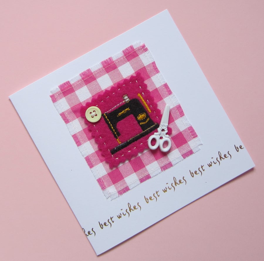 Sewing Machine Card