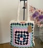 Handmade Granny Square shoulder bag