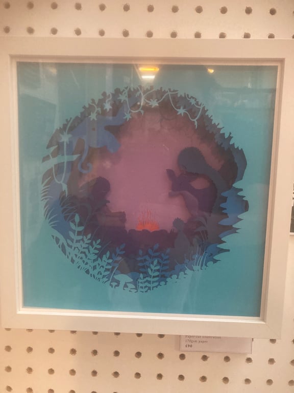 'The Mushroom Glade' (Blackhorse exhibition, FRAMED)