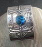  Blue Shell Dragonfly Cuff Bracelet - Image 1