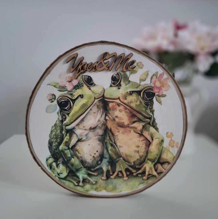 Wood Slice "You & Me"