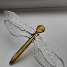 DRAGONFLY Stained glass suncatcher