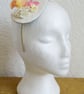 Handmade Fascinator 'Soft Pink and Peach' - Image 1