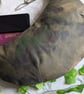 Waxed Cotton Canvas Camo Sling or Dumpling Bag. Camouflage Cross Body Bag - Image 8