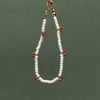 Beaded Cherry Bracelet - Smoothie Collection.