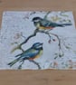 Five Mixed Paper Napkins - Birds - Image 6