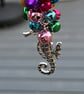 Seahorse Bag Theft Bell Keyring  - Image 1