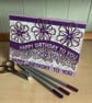 Handmade Embossed Birthday Card  - Image 3