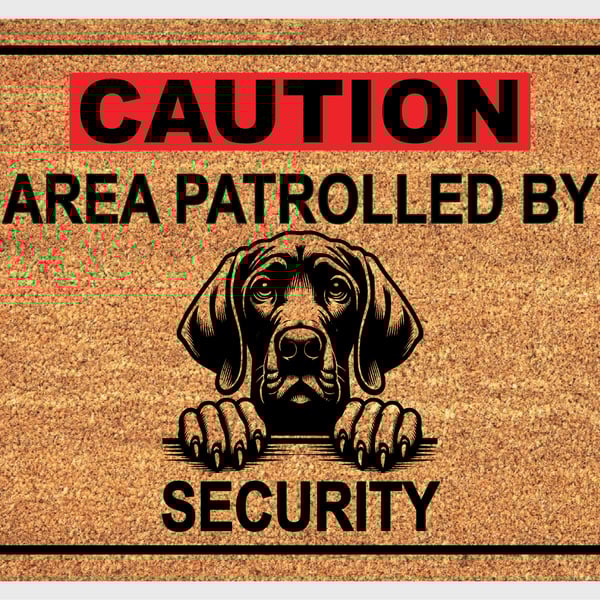 Bracco Italiano Security Door Mat - Bracco Italiano Welcome Mat 