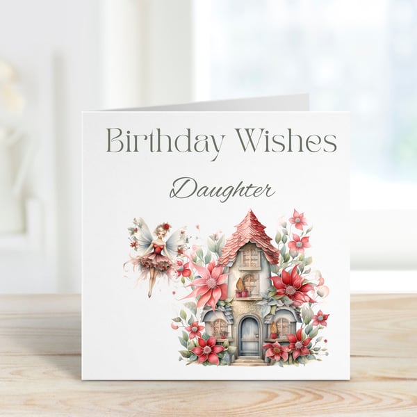 Daughter Birthday Fairy Card