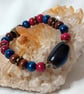 Ceramic & Wood Beaded Bracelet - Image 3