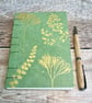 Journal - Green with Gold Leaves - Image 2