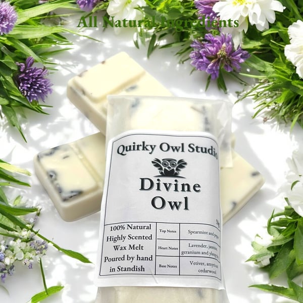 Divine Relaxing 100% Natural Highly Scented Soy Wax Melt