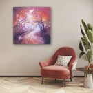 Hope Springs Eternal autumn abstract painting