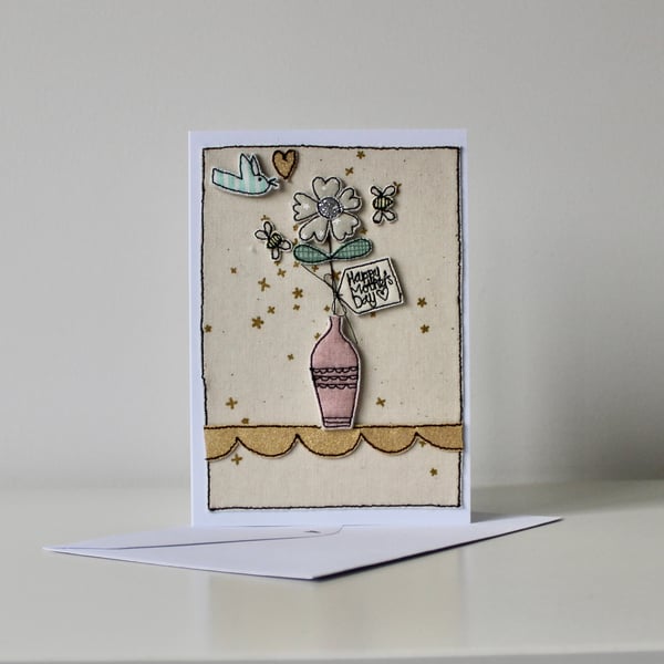 'Happy Mother's Day' - Handmade Blank Card Number 7