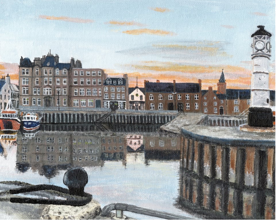 Kirkwall Harbour Print