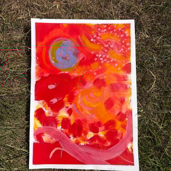 Original Abstract Painting A3