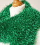 Christmas sparkle scarf - Xmas fashion scarf - Unique handmade gift - Image 4