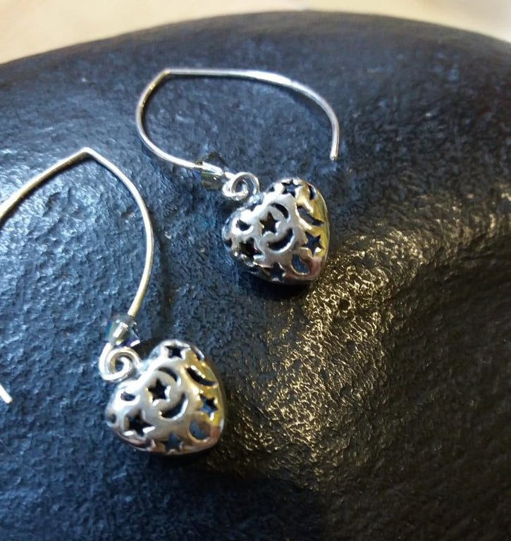 Stars and moons hearts