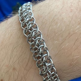 Chainmaille Chain - men's stainless steel jewellery - Stainless Steel chain