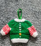 Fun Initialled Mini Christmas Jumper for the Christmas Tree  - Image 8