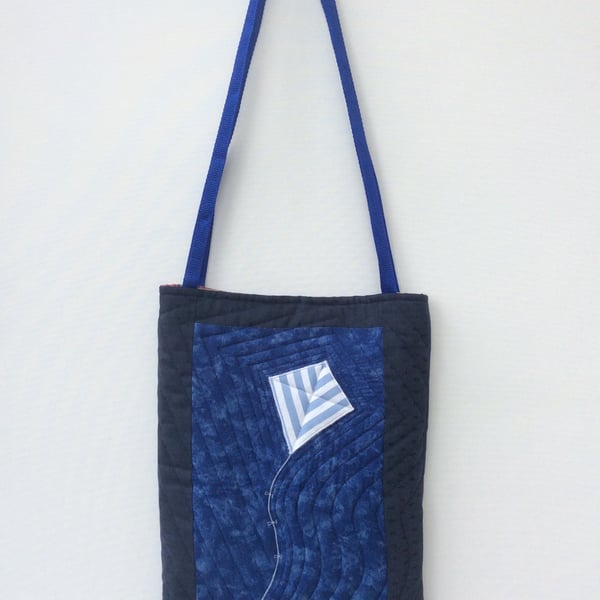 Large rectangular  tote, baby bag, beach bag, shopping bag, kite