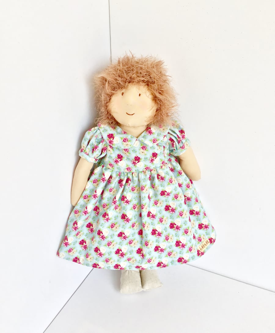Handmade rag doll - Jessica 