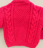 Child's Knitted Cabled Cardigan with Pockets, Custom Make, Children's Clothes - Image 4