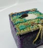 Handmade textile keepsake box, felt sheep - Image 4