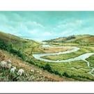 Cuckmere Haven after the Storm - Greeting Card