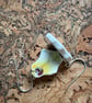 Handmade Earrings, Ceramic, Unique Earrings, Vintage, Eco Friendly Gifts. - Image 7