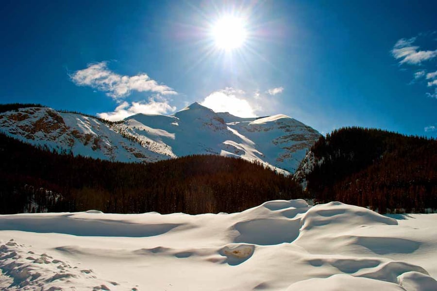 Canadian Rocky Mountains Icefields Parkway Canada Photograph Print