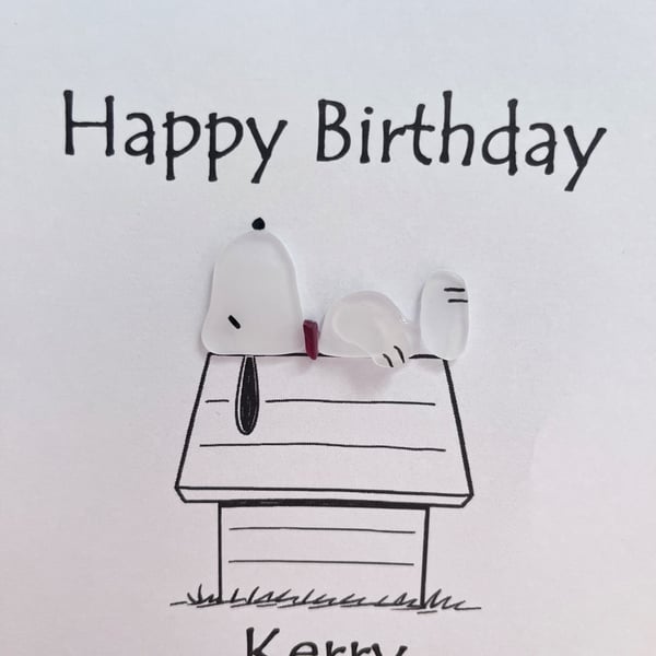 Snoopy - Happy Birthday card