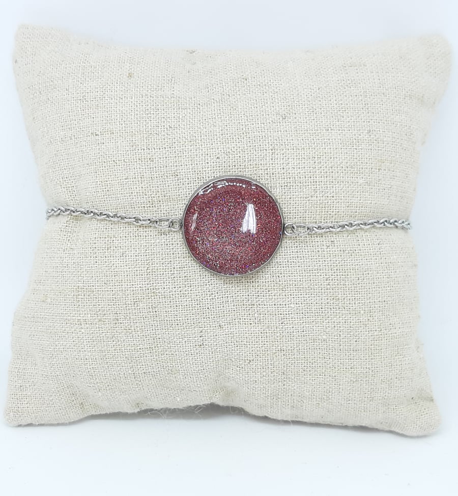 Resin Slider Bracelet