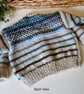  Designer Hand Knitted Baby Cardigan with Merino Wool 3-6 months size - Image 5