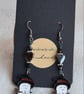 Cute Witch Ghost dangly earrings - Image 5