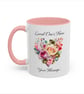 Floral Heart Bouquet Mug