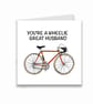 Husband card for a bicycle loving cyclist - Image 2