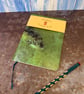 Notebook, Marine themed, A5 (ish), made from up-cycled and recycled materials. - Image 2