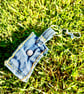 Levi's denim jeans button keyring - Image 2