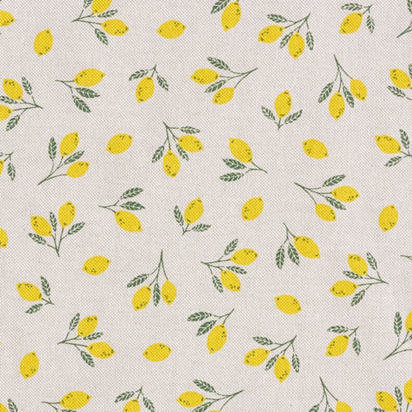 1 Round Lemons Tablecloth   135cm 