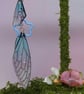 Blue Morpho Fairy Wing Earrings - Image 2
