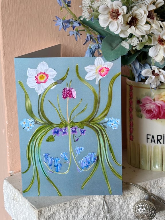 Arts and Crafts card
