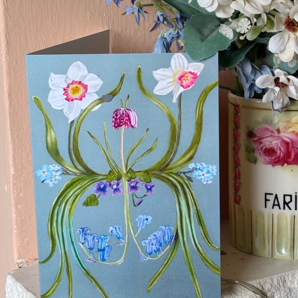 Arts and Crafts card