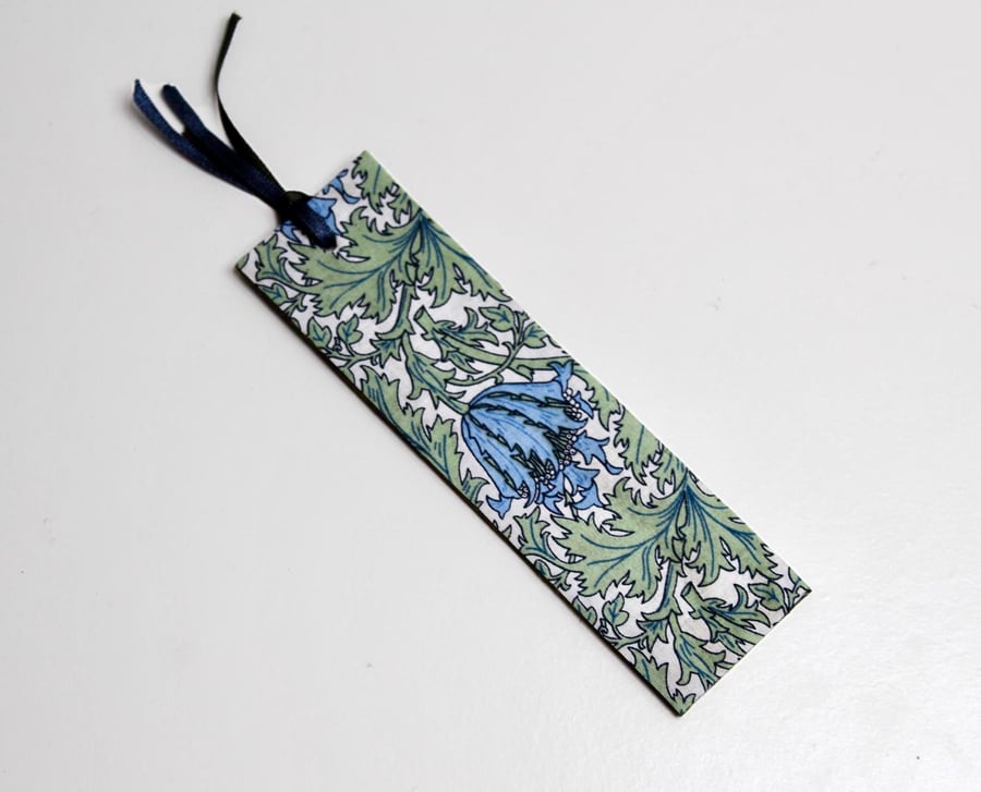 Handmade leather bookmark 